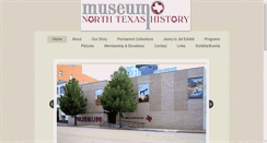 Desktop Screenshot of museumofnorthtexashistory.org