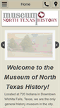 Mobile Screenshot of museumofnorthtexashistory.org